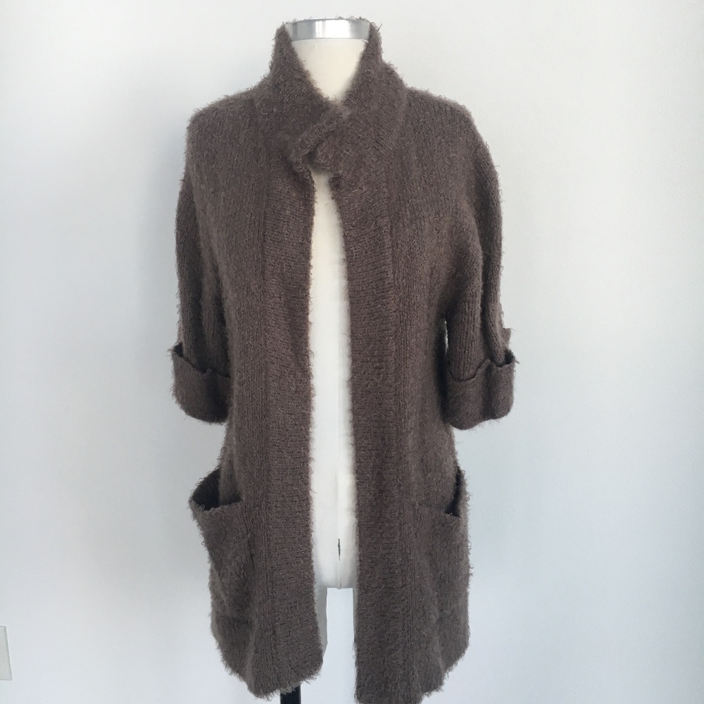Kensie Teddy Oversized Cardigan